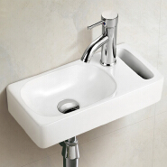 Hot New Products wall hung basin bathroom wash pottery steam room hand chaozhou 